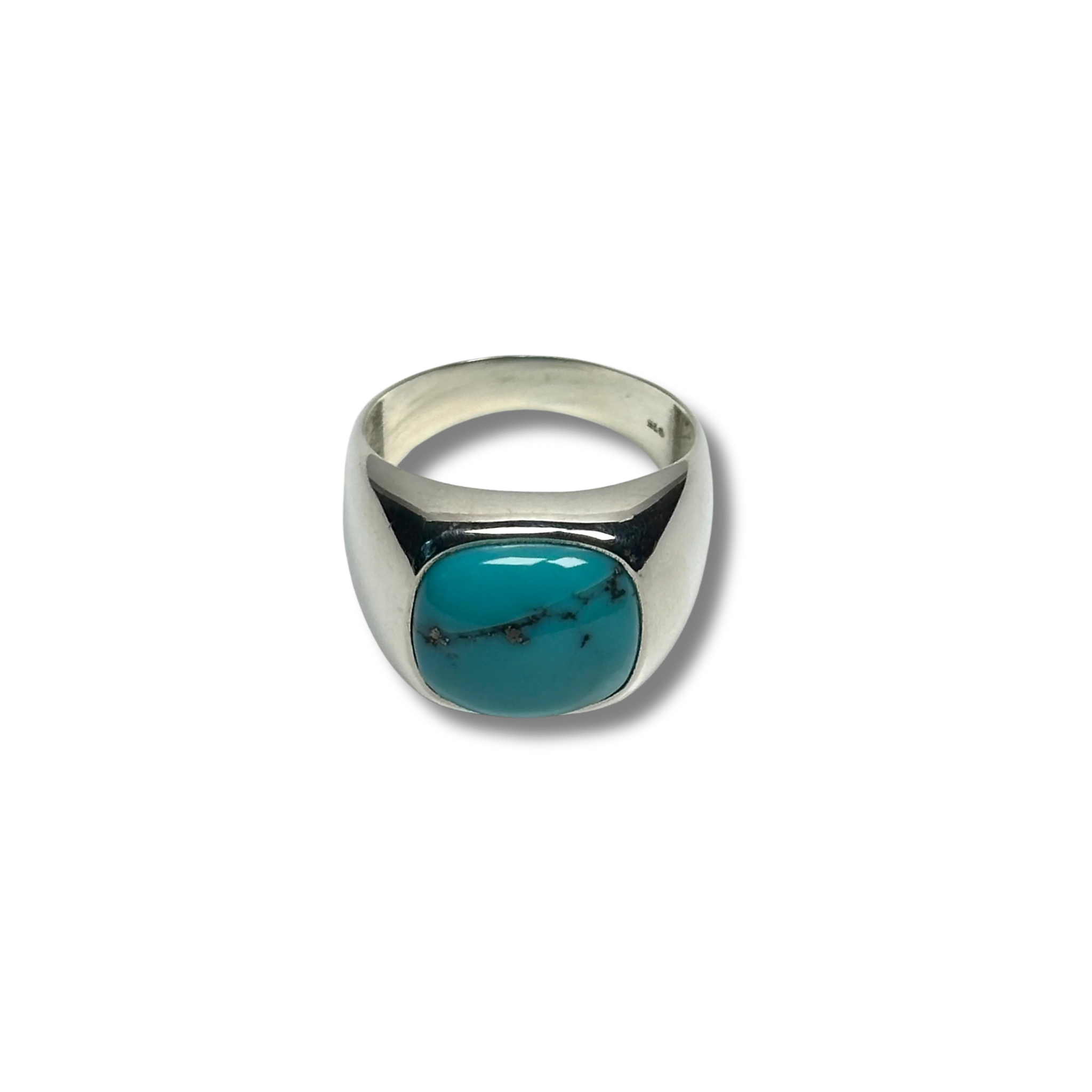 Sterling Silver Ring with Arizona Turquoise