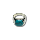 Sterling Silver Ring with Arizona Turquoise